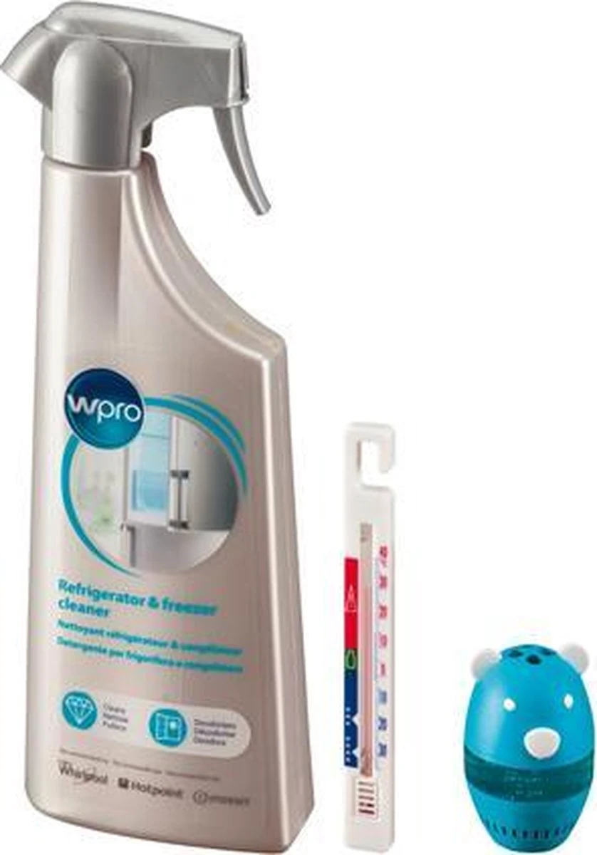 Wpro COL015 Set - Nettoyant Pour Réfrigérateur - Désodorisant - Thermomètre 8 Wpro COL015 Set - Nettoyant Pour Réfrigérateur - Désodorisant - Thermomètre – Image 6