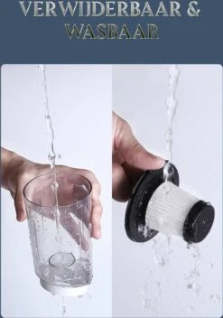 Aspirateur Sans Sac - Aspirateur Sans Fil 13000Pa - Aspirateur De Voiture Portable 120W - Mini Aspirateur Sans Fil - Batterie Au Lithium Grande Capacité 4000mAh - Aspirateur 2 En 1 Sans Fil Pour Voiture Et Maison - Wit -Nettoyage Produits Boutique 841x1200