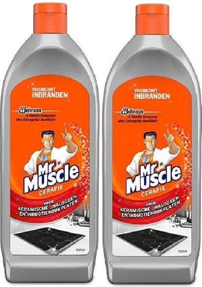 Monsieur. Muscle - Cera- Fix Pour Céramique - Plaques De Cuisson Halogènes Et Induction - Nettoyant Plaques - 2 X 200 Ml 3 Monsieur. Muscle - Cera- Fix Pour Céramique - Plaques De Cuisson Halogènes Et Induction - Nettoyant Plaques - 2 X 200 Ml