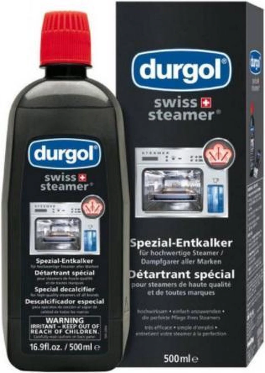 Durgol Détartrant Détartrant Pour Four à Vapeur Détartrant Anti-calcaire Swiss Steamer - 500ml - 3 Durgol Détartrant Détartrant Pour Four à Vapeur Détartrant Anti-calcaire Swiss Steamer - 500ml -