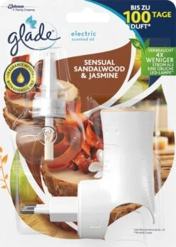 Glade® Glade Sensual Sandalwood & Jasmine Diffuseur Aromatique Flacon De Parfum Plastique Blanc -Nettoyage Produits Boutique 856x1200 3