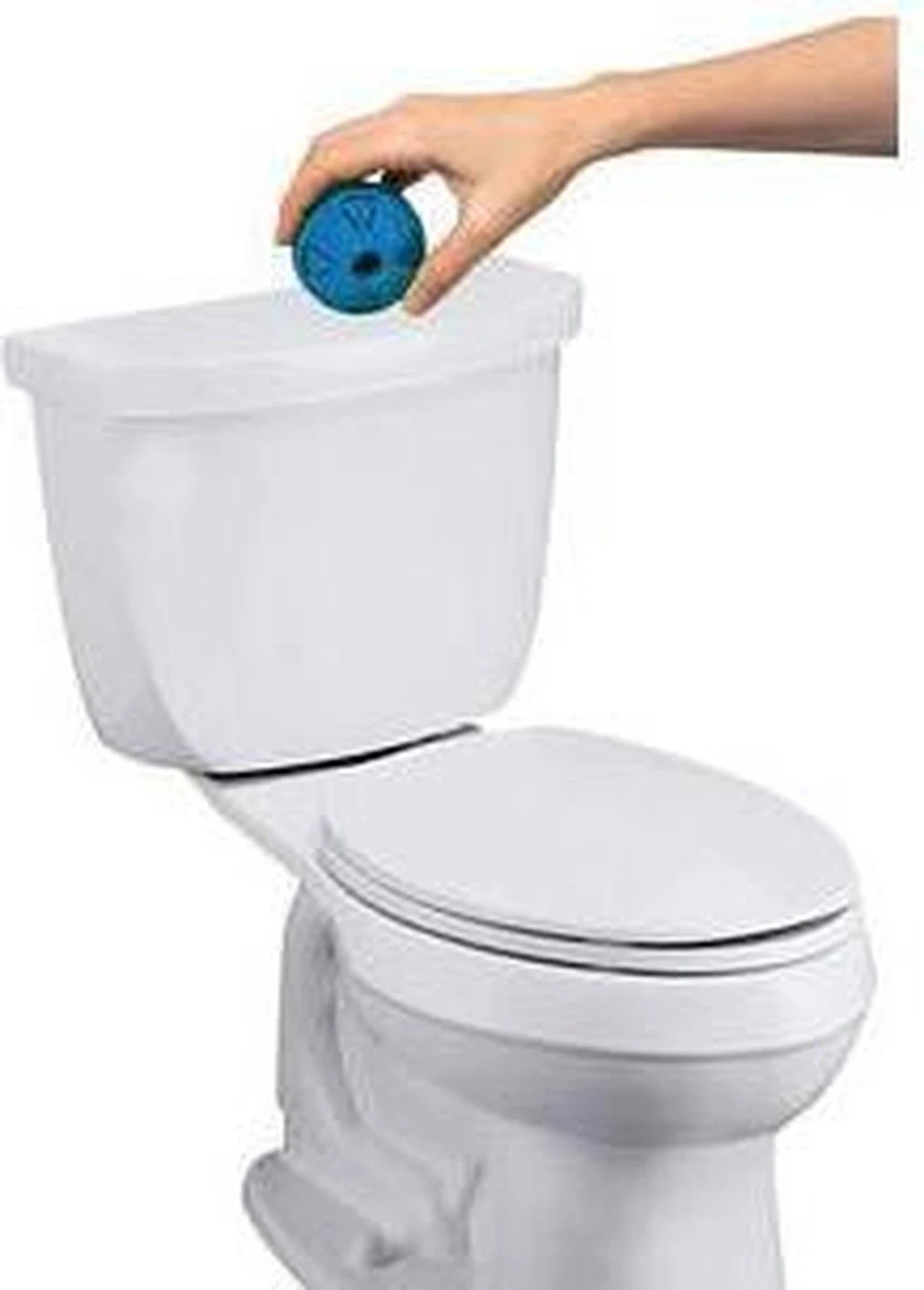 Boule De Nettoyage WC Jedermann - Détartrant - Extra Clean - Granulé Céramique - Blauw 7 Boule De Nettoyage WC Jedermann - Détartrant - Extra Clean - Granulé Céramique - Blauw – Image 5