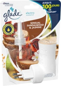 Glade® Glade Sensual Sandalwood & Jasmine Diffuseur Aromatique Flacon De Parfum Plastique Blanc -Nettoyage Produits Boutique 862x1200 3
