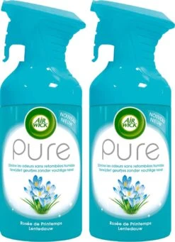 La Recharge Air Wick Pure Spring Dew Spray Neutralise Les Odeurs Sans Brouillard Humide - 2 Sprays -Nettoyage Produits Boutique 869x1200 1