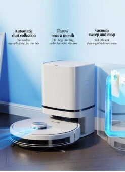 Aspirateur Robot NEATSVOR Avec Station De Charge - Aspirateur Robot Avec Fonction De Nettoyage - Vidange Automatique - Wit 19 Aspirateur Robot NEATSVOR Avec Station De Charge - Aspirateur Robot Avec Fonction De Nettoyage - Vidange Automatique - Wit -Nettoyage Produits Boutique 875x1200 1