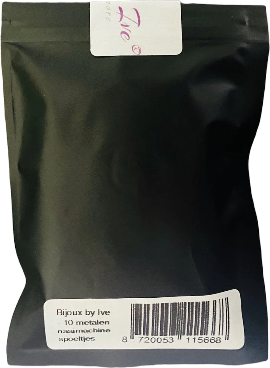 Bijoux By Ive - 10 Bobines De Machine à Coudre En Métal Adaptées à Presque Toutes Les Machines à Coudre 5 Bijoux By Ive - 10 Bobines De Machine à Coudre En Métal Adaptées à Presque Toutes Les Machines à Coudre – Image 3