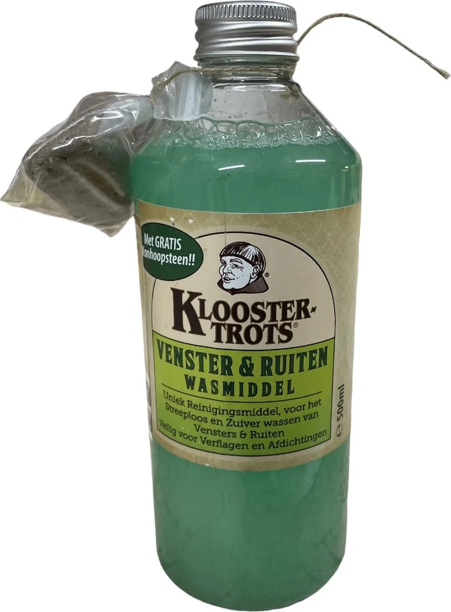 KloosterTrots Window & Window Cleaner - Uniek Hautement Concentré Sans Traces - Contenu : 500 Ml - Prix Par Pièce 3 KloosterTrots Window & Window Cleaner - Uniek Hautement Concentré Sans Traces - Contenu : 500 Ml - Prix Par Pièce