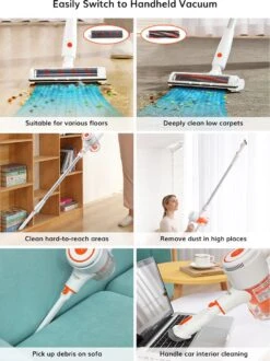 Aspirateur Balai ILife Aspirateurs-balais G80 - Aspirateur Balai Sans Fil - Aspirateurs Balais - Aspirateur Balai Sans Fil - Aspirateur Sans Sac - Aspirateur - Lampes LED Intégrées -Nettoyage Produits Boutique 897x1200