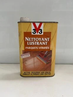 Nettoyant Pour Parquet 3V3-NETTOYANT BRILLANT-PLANCHER VITRIFIÉ-NETTOYER-FACILE SANS RINÇAGE 500ml
