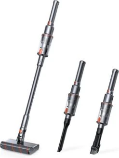 Aspirateur Sans Fil ILIFE® - Aspirateur 2 En 1 - Aspiration Forte 16kPa - Aspirateur Balai Batterie 22mAh - Poignée Légère - Grijs