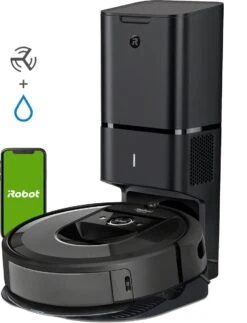 IRobot Roomba Combo® I8+ - Aspirateur Robot Avec Fonction Serpillière - Vidage Automatique - Idéal Pour Les Animaux Domestiques - I8578
