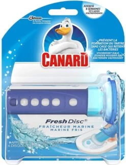 Canard Nettoyant WC Bloc Sanitaire Fresh Disc Marine Fresh 6 Disques Gel -Nettoyage Produits Boutique 917x1200 5
