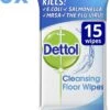 Dettol - Lingettes Pour Sols - Lingettes Antibacterial - Cleaner De Surface - Grand - 45 Pièces - Pack économique -Nettoyage Produits Boutique 927x1200 1