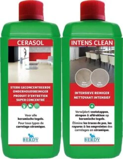 Kit D'entretien - Berdy Entretien Et Intensif - CARREAUX EN CÉRAMIQUE - Berdy - 1 L.
