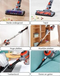 Aspirateur Best - Aspirateur Balai Sans Sac Sur Batterie - Aspirateur à Main Best Seller - Aspirateur à Main Avec Manche - 22 KPA - Rouge -Nettoyage Produits Boutique 946x1200 1