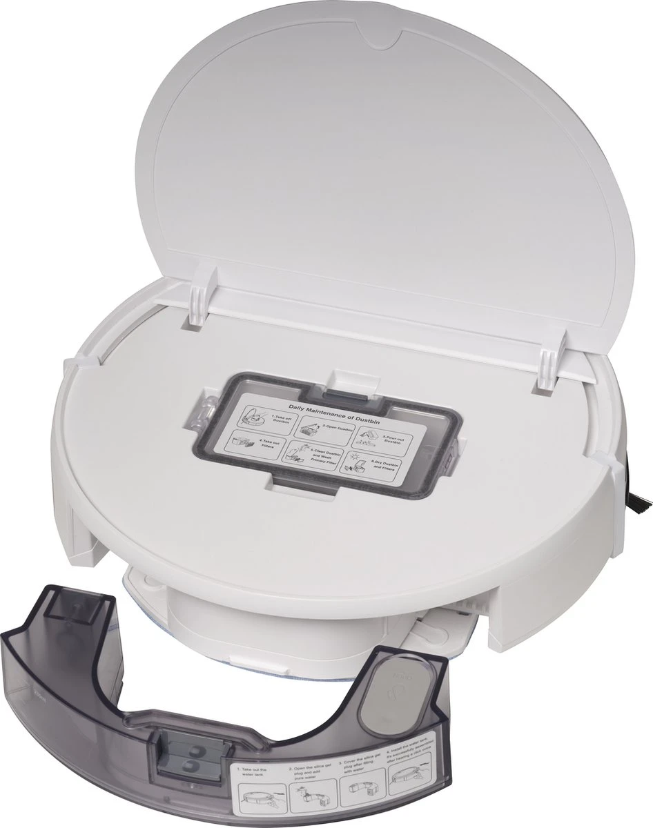 Aspirateur Robot Denver RVC110 Avec Fonction De Nettoyage - WiFi - Application TUYA - 1400PA - Robot De Nettoyage - Station De Recharge 9 Aspirateur Robot Denver RVC110 Avec Fonction De Nettoyage - WiFi - Application TUYA - 1400PA - Robot De Nettoyage - Station De Recharge – Image 7