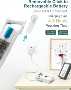 Aspirateur Portatif Sans Fil Eureka BR5 - Aspirateur 3 En 1 - Batterie Amovible 18000Pa / 250W / 2000mAh - Phare LED- Faible Bruit - Blauw 22 Aspirateur Portatif Sans Fil Eureka BR5 - Aspirateur 3 En 1 - Batterie Amovible 18000Pa / 250W / 2000mAh - Phare LED- Faible Bruit - Blauw -Nettoyage Produits Boutique 951x1200 1