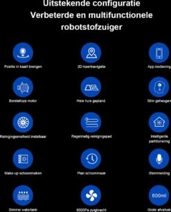 Liectroux C30B : Aspirateur Robot - Aspirateur Robot Intelligent Avec Mémoire Et Application Wifi - Forte Puissance D'Aspiration - Vadrouille Intelligente - Commande Vocale -Nettoyage Produits Boutique 969x1200