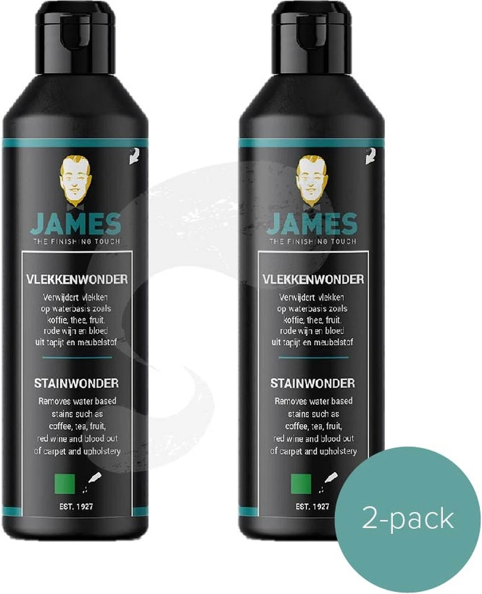 James - Stain Wonder - Pack De 2 - Détachant Pour Tapis, Moquettes Et Tissus D'ameublement 3 James - Stain Wonder - Pack De 2 - Détachant Pour Tapis, Moquettes Et Tissus D'ameublement