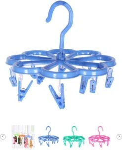 Borvat® |Cintres Pour étendoir à Linge Sale Avec 8 Pinces, Cintre Anti-gouttes Pour Sécher Les Sous-vêtements, Vêtements De Bébé, Chaussettes, Laiton, Serviette, Pantalon, Bonnet, écharpe, Couche, Gants -Nettoyage Produits Boutique 976x1200