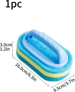 Bain Éponge Multifonctionnelle - Cuisine Nettoyage Salle De Bains Toilettes Cuisine Glas Mur Nettoyage Brosse De Bain Poignée Éponge Bain Fond Baignoire - Outils De Nettoyage -Nettoyage Produits Boutique 988x1200 1