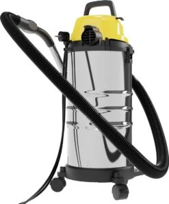 GoodVibes - Aspirateur Industriel - Nettoyeur à Sec - Fonction Soufflage - Aspirateur à Eau - Aspirateur Multifonctions - 30L - 2300W - Acier Inoxydable - Jaune -Nettoyage Produits Boutique 994x1200 6