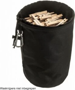 Sac à Pince à Linge | Sacs à épingles à Linge | Panier à Chevilles | Panier De Pinces à Linge | Sac à Pince à Linge | Panier De Pince à Linge | Pour 150 Clips | Noir | Able Et Borret